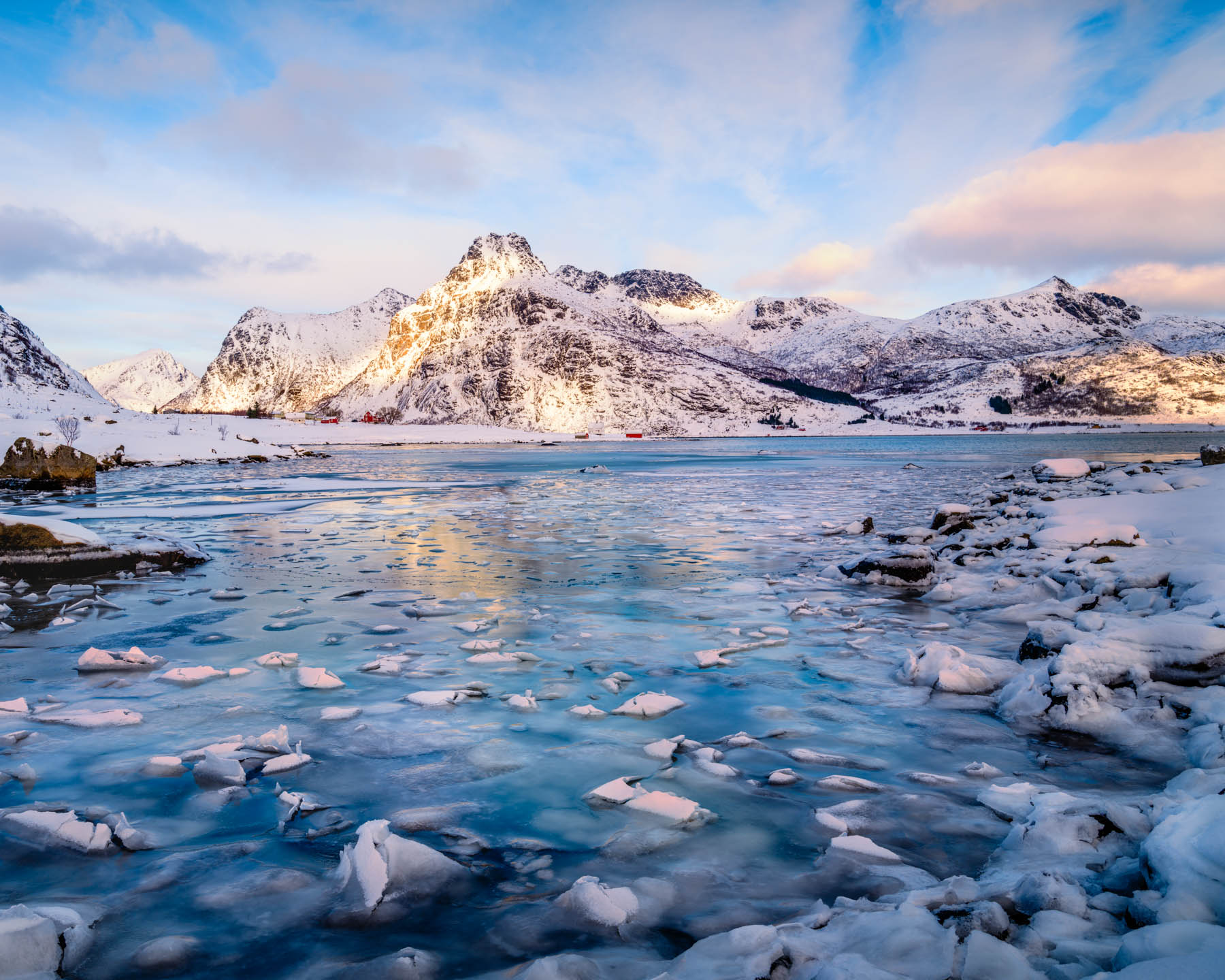 Lofoten - Frozen Lake